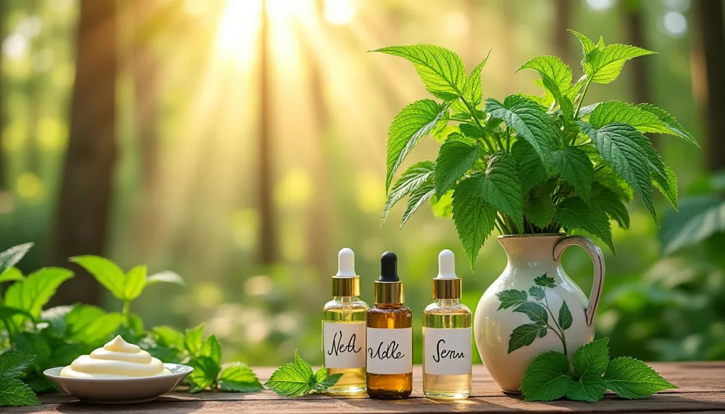 découvrez comment l'ortie, souvent considérée comme une mauvaise herbe, se transforme en un véritable allié pour votre peau. grâce à ses propriétés apaisantes et revitalisantes, l'ortie offre de nombreux bienfaits pour renforcer l'éclat de votre teint et lutter contre les imperfections. plongez dans cet article pour révéler les secrets de cet ingrédient naturel aux vertus insoupçonnées pour votre beauté.