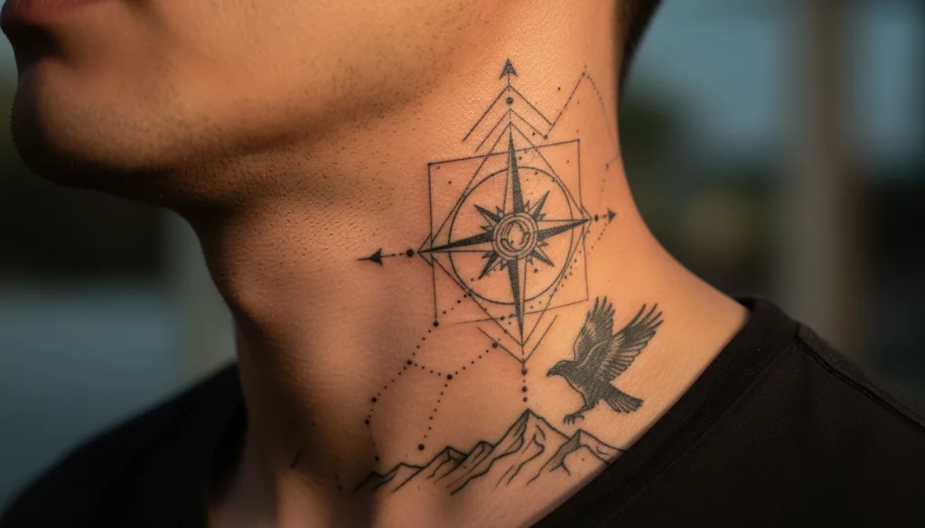 découvrez les idées tendances de tatouages dans le cou pour homme et leurs significations pour un style unique et personnalisé.