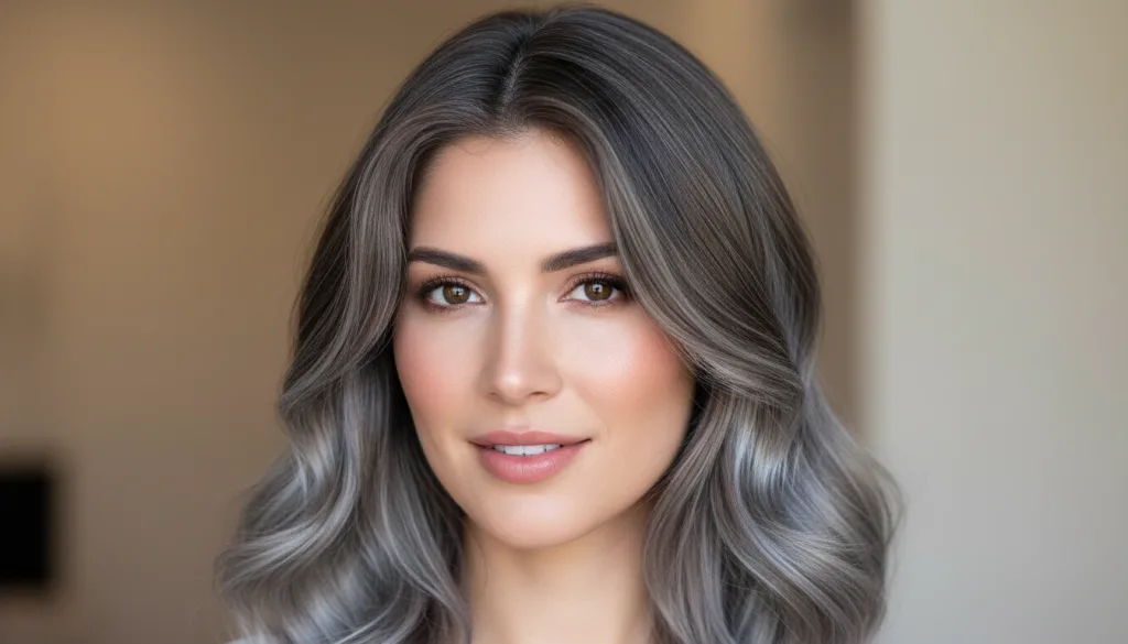 découvrez comment un balayage gris peut moderniser votre look avec élégance sur cheveux châtains. adoptez un style tendance et sophistiqué facilement.